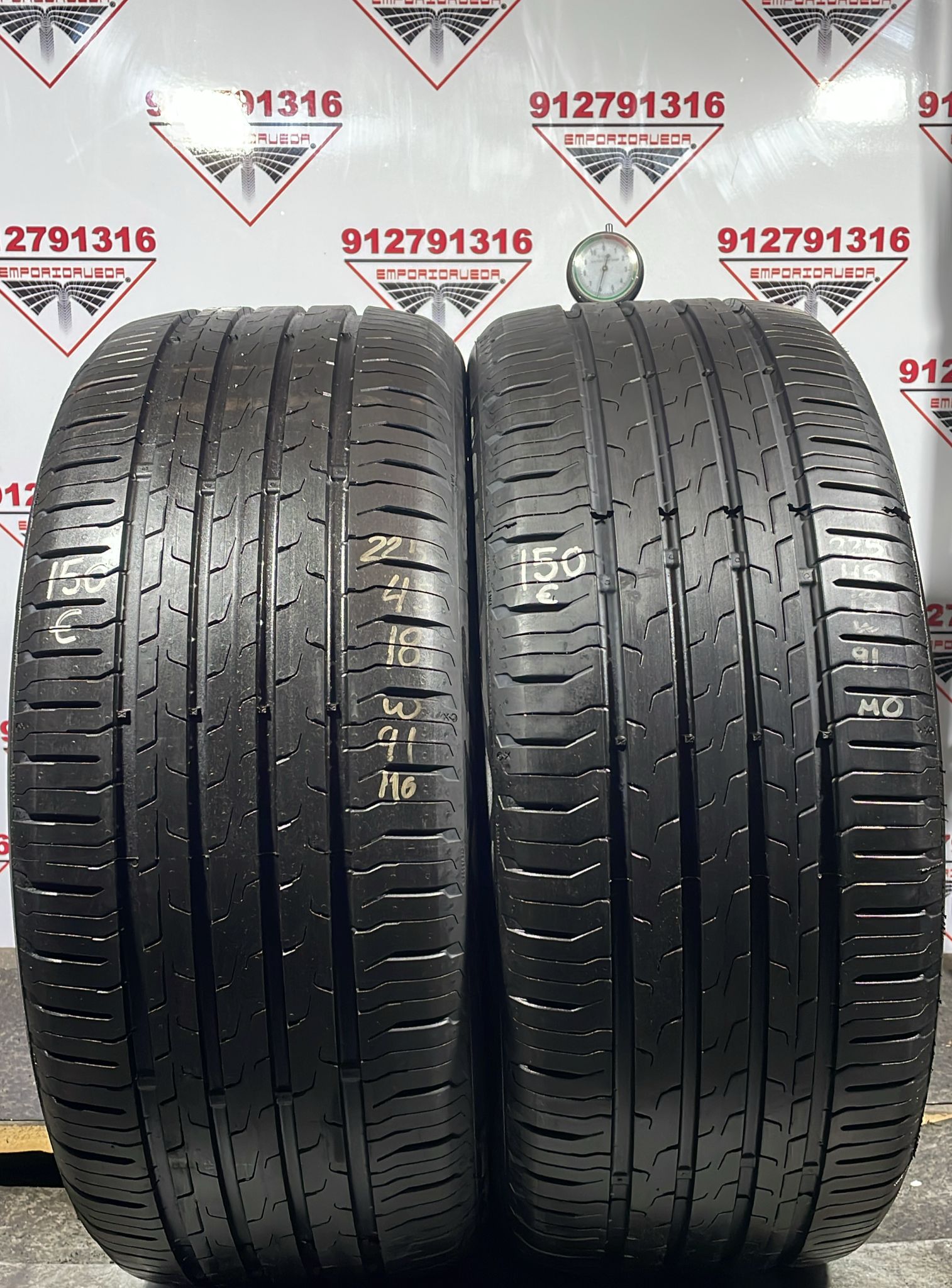 CONTINENTAL ECOCONTACT 6 USADO  225/45 R18 91 W